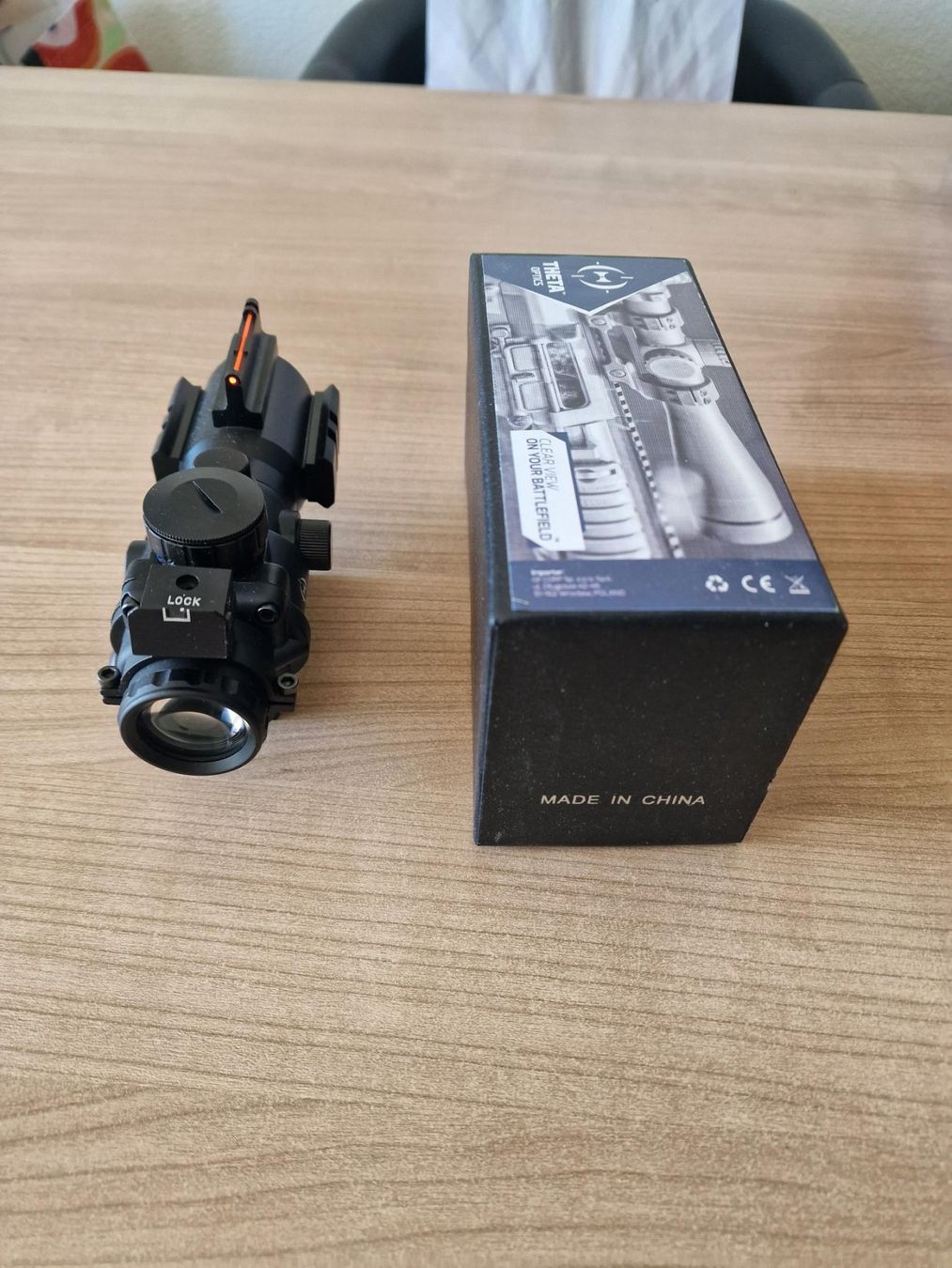 Objektive: Zielfernrohr Theta Optics Rhino 4x32 – Gebraucht aus Eschenbach SG von Hoerbys