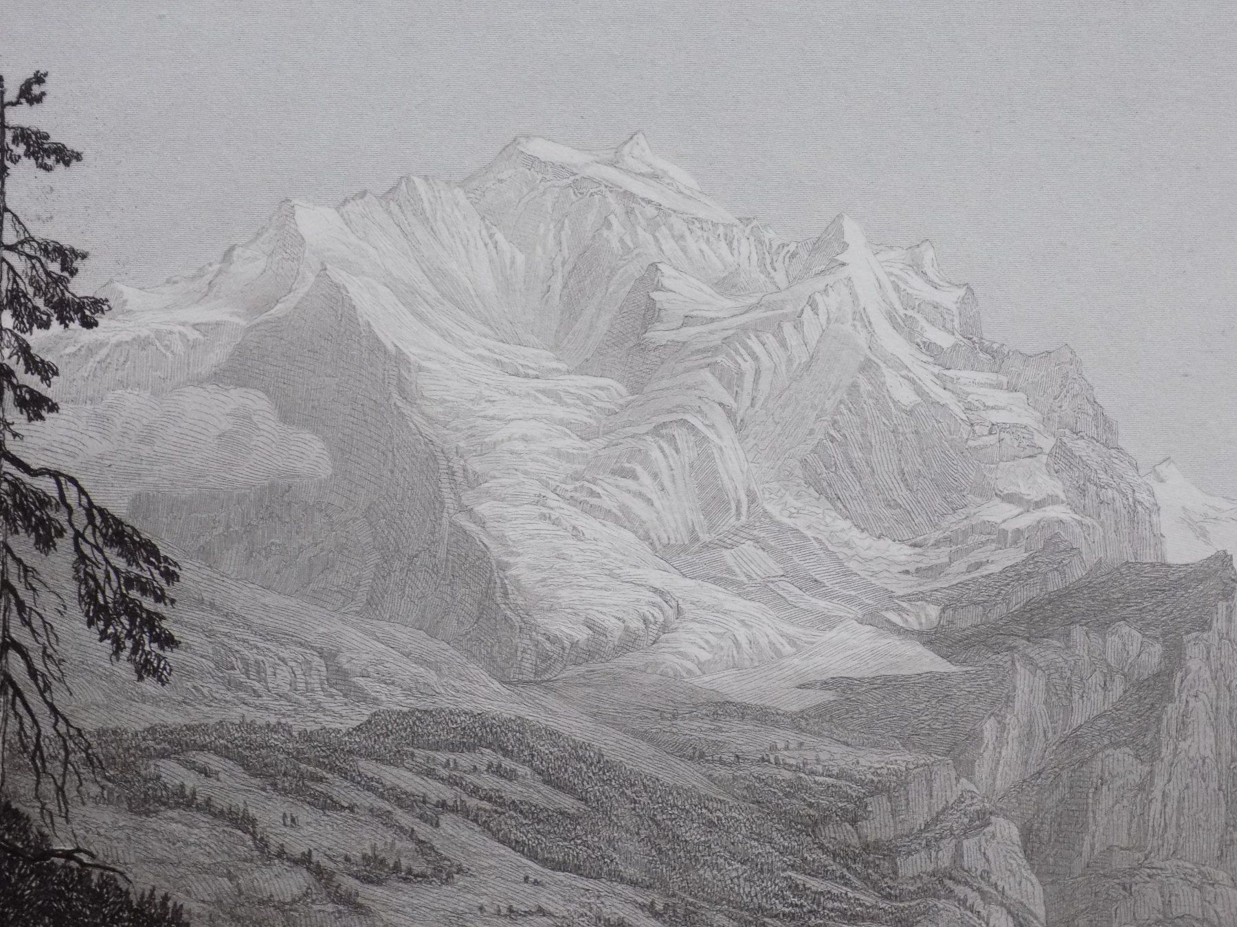 Incisioni: Die Jungfrau von Eisenfluh aus – Usato da Risch venduto da Rischli15 9