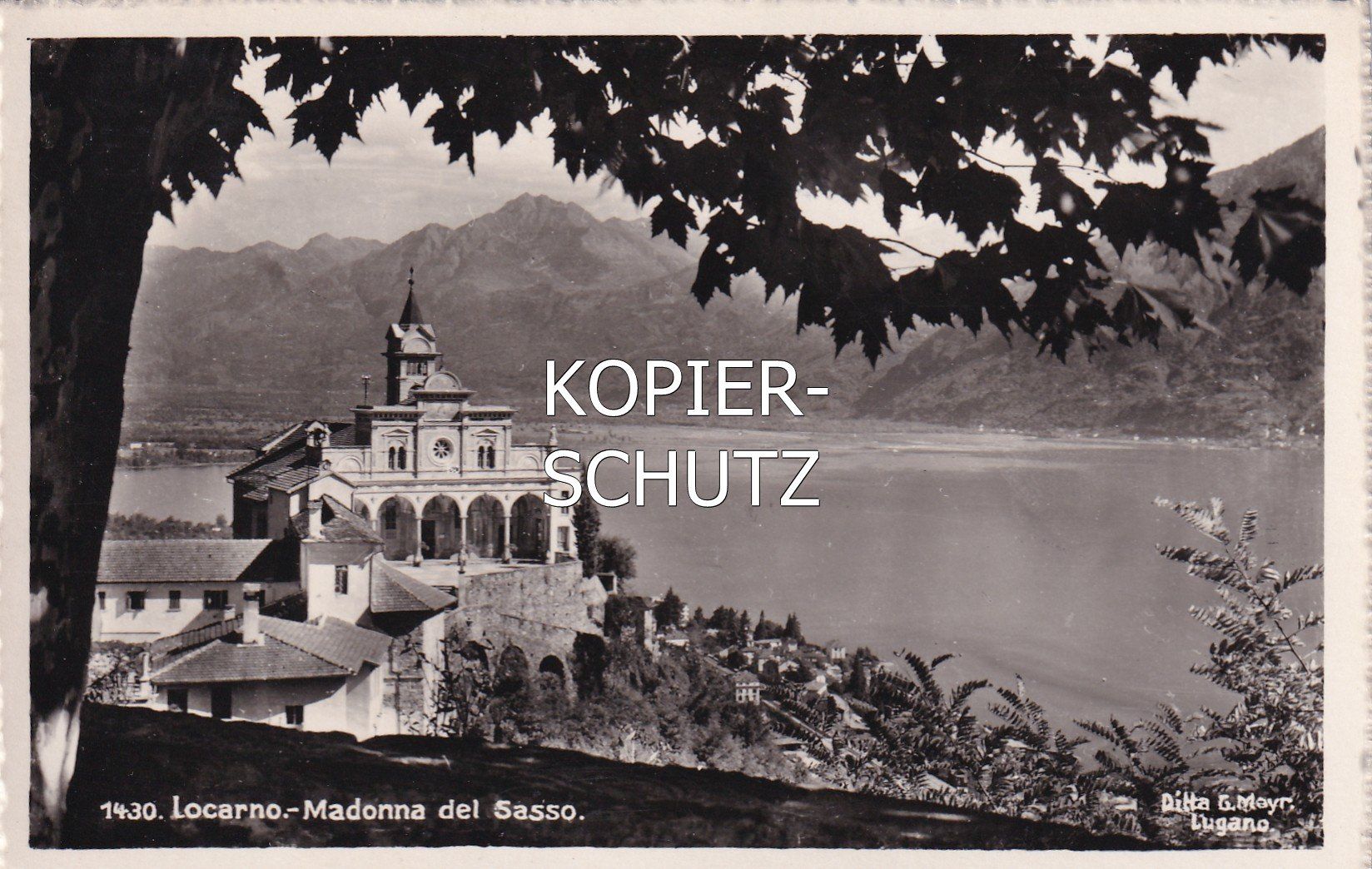 Ansichtskarten: Locarno - Madonna del Sasso /mp – Gebraucht aus Hombrechtikon von Rudolf07