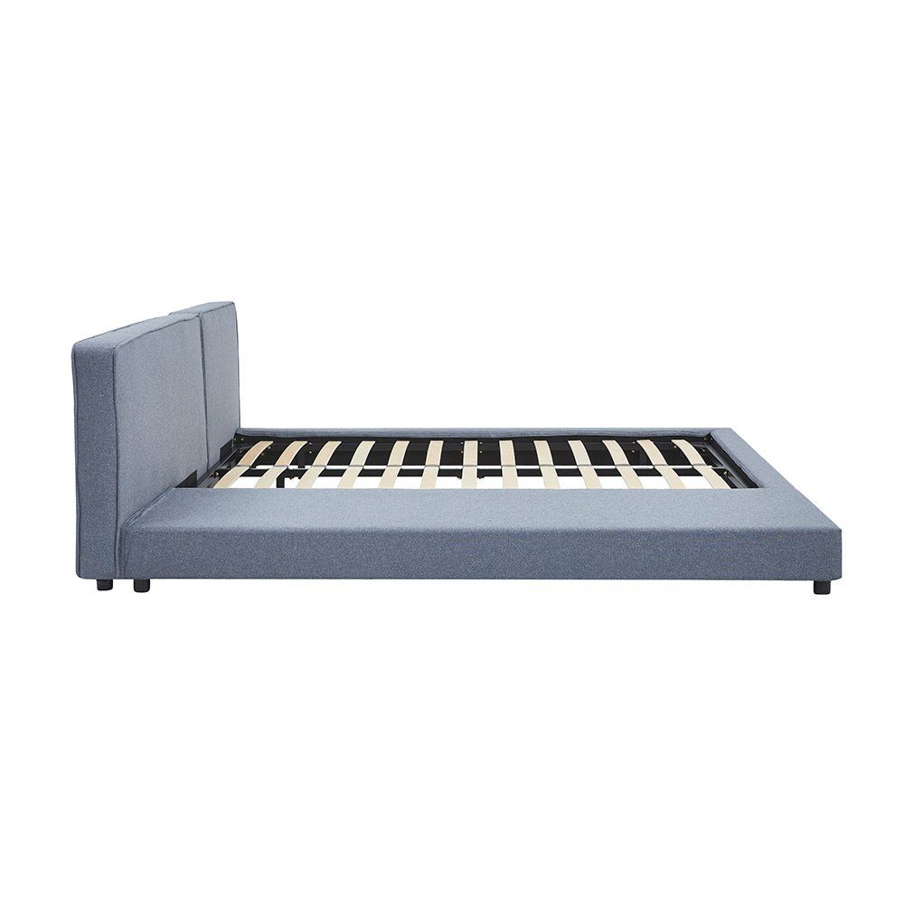Letti: Bett KOSMOS mit Ablage - 140x200cm - Grau – Nuovo e nell'imballaggio originale da Wallenwil venduto da toesstal-vertrieb 4