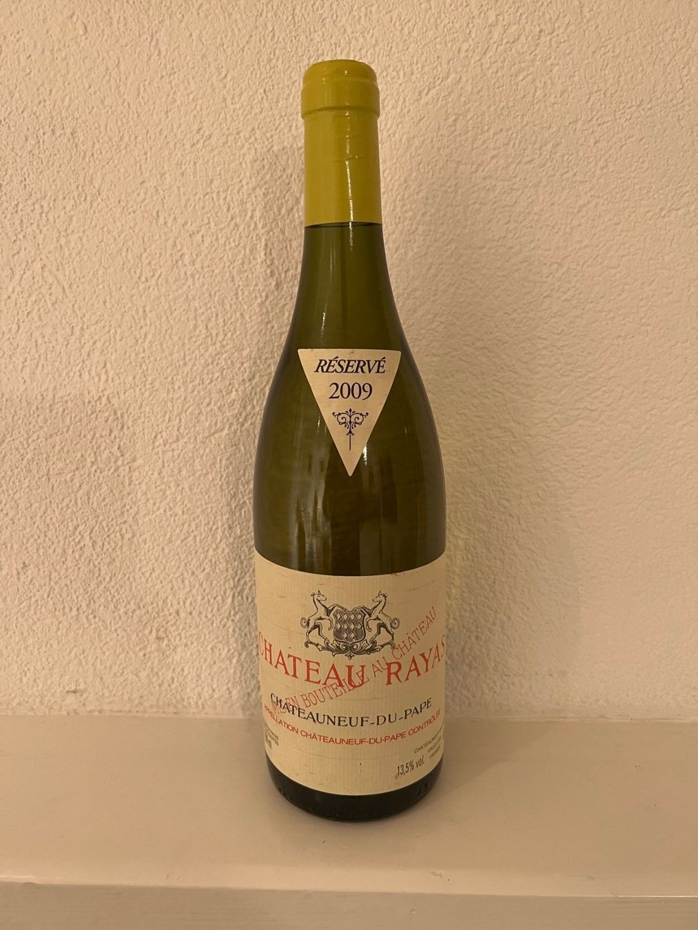 Wein: CHATEAUNEUF-DU-PAPE CHATEAU RAYAS BLANC 2009 – Neu und originalverpackt aus Sion von carzou