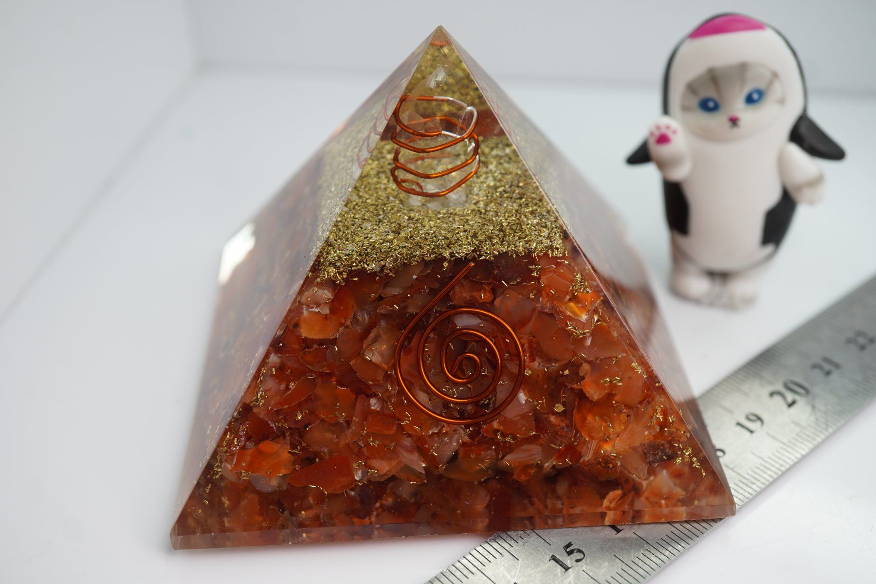 Mineralien & Heilsteine: Karneol     -Orgonit - Pyramide by TOPSTONE – Defekt aus Eschenbach SG von topstone 2