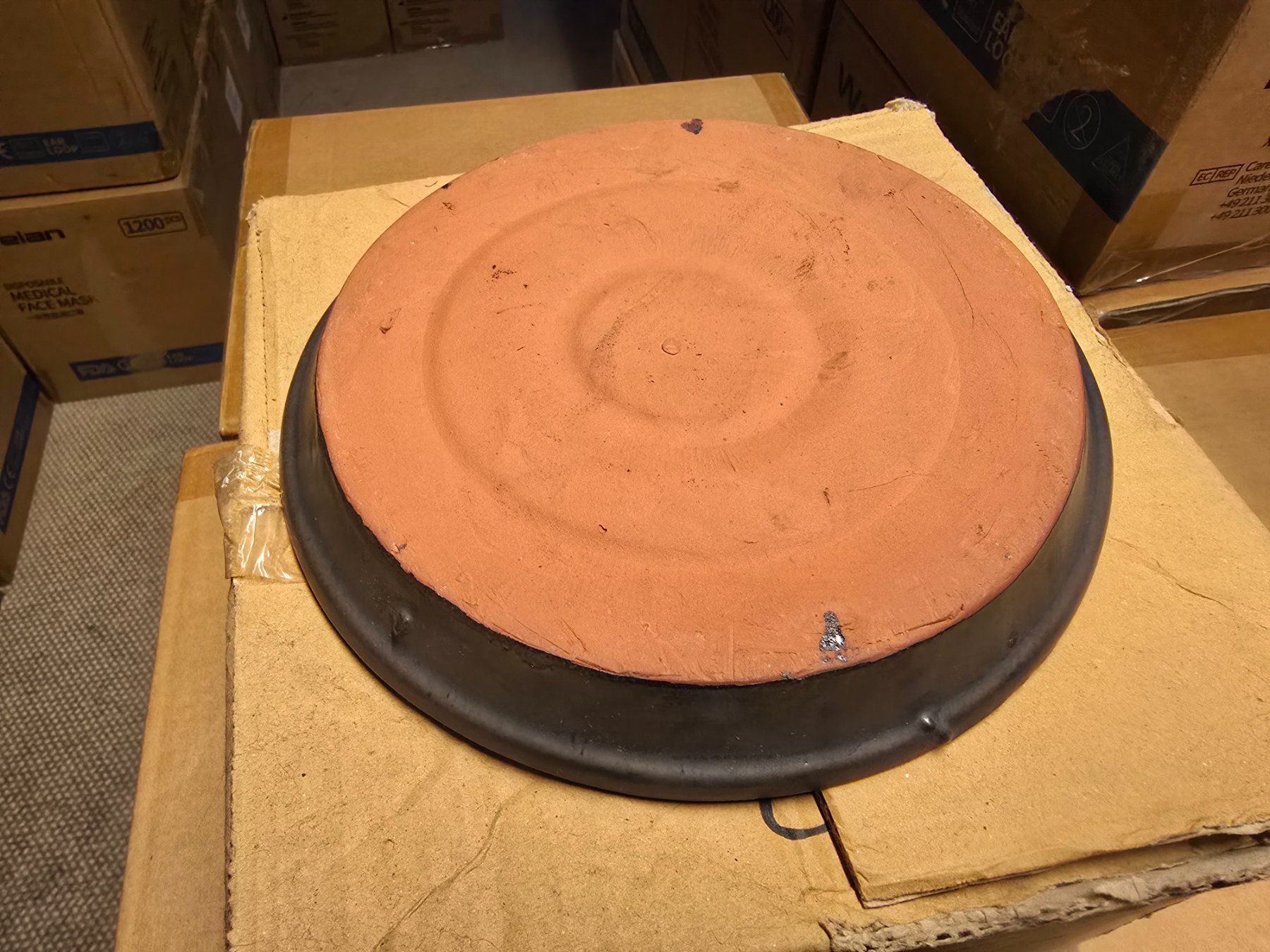 Sottobicchieri: Posten neuer Untersetzer Anthrazit D: 22cm ab 1.- – Nuovo e nell'imballaggio originale da KRINAU venduto da Mio_Liqstyle 4
