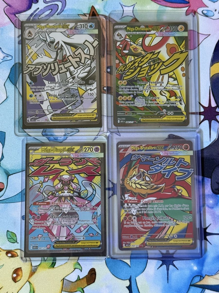 Pokémon Carte collezionabili: Pokémon - 4x ASC Spécial  Mega – Nuovo (secondo la descrizione) da Uvrier venduto da sauma85