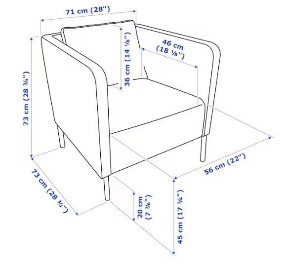 Fauteuils: Fauteuil EKERÖ x 2 (IKEA) – D'occasion à Lausanne par val_6klk 2