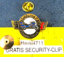 GOLDWING PIN CLUB STAMM BASEL BS-BL GOLDIG GEPRÄGT