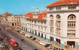 EXOTISCHE Ansichtskarte COLOMBO CELYON