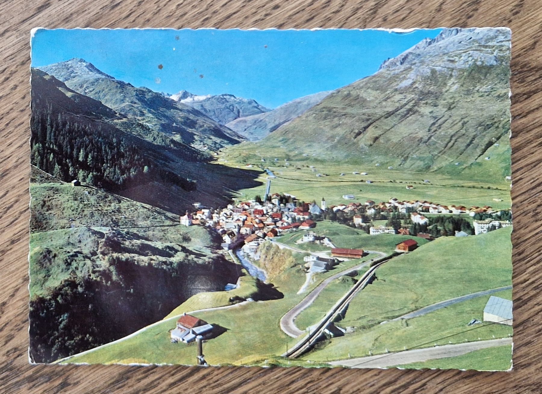 Cartoline postali: Andermatt 1966 – Usato da Ebikon venduto da Donar50