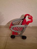 Kinder Einkaufswagen rot grau Kunststoff gebraucht