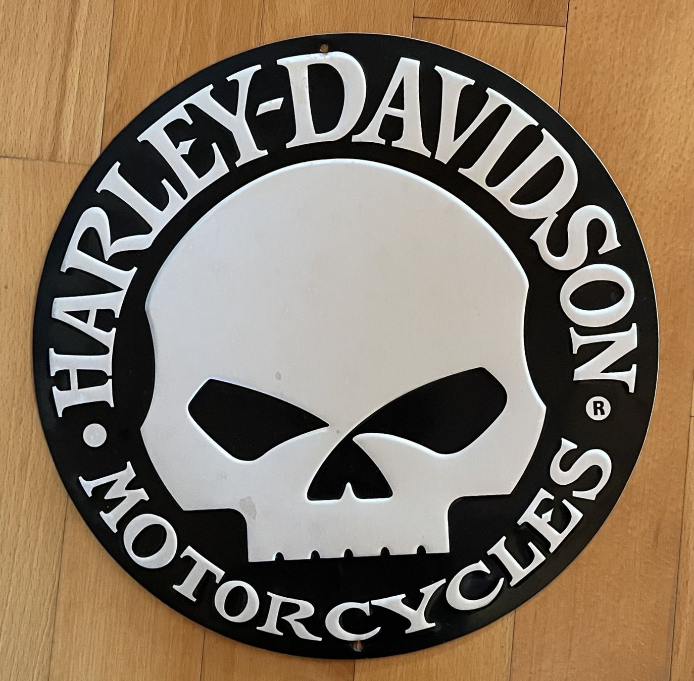 Harley-Davidson Insegne: Harley Davidson - emblème pour porte de garage – Usato da APPLES venduto da az02