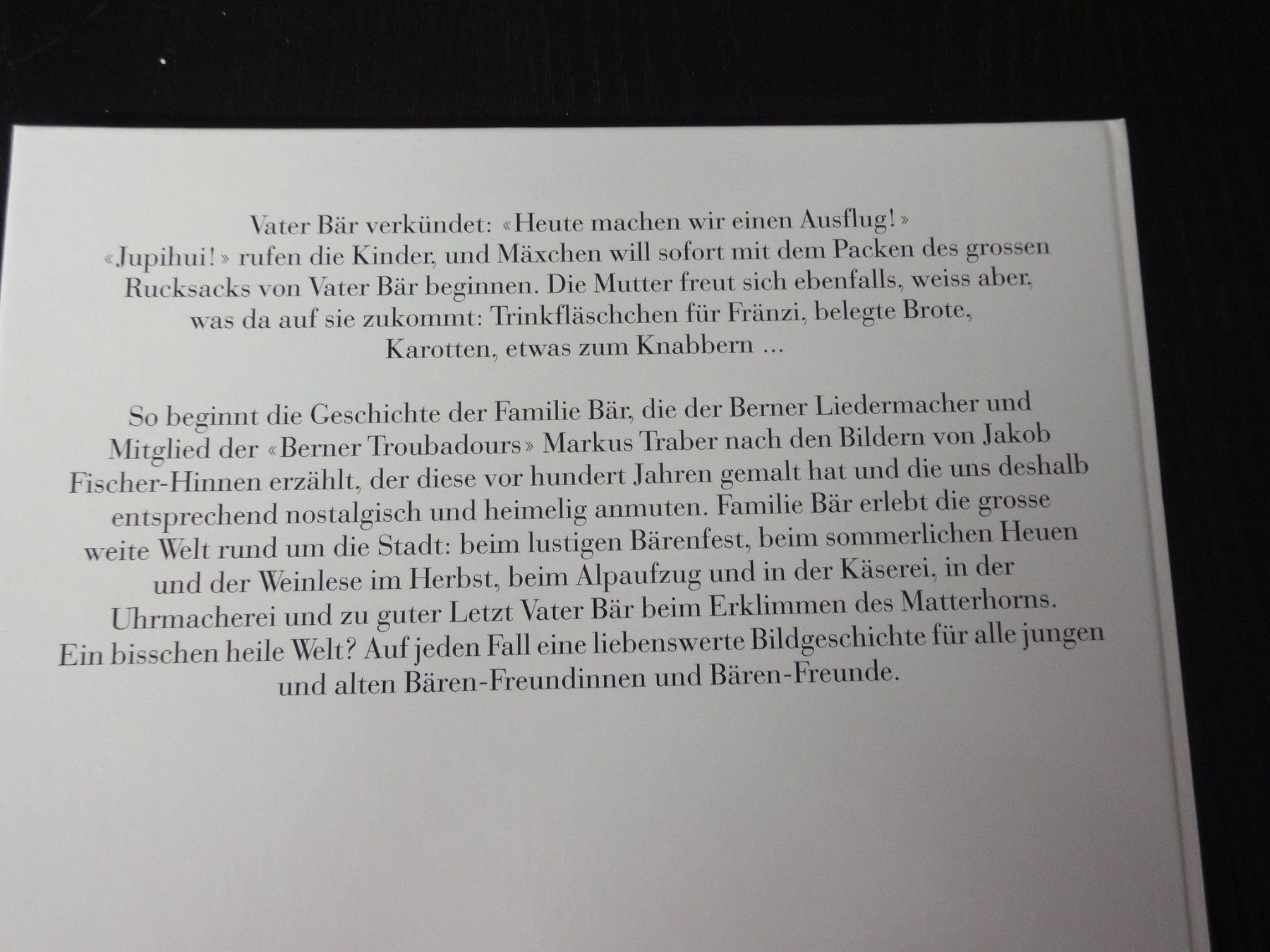 Libri: Fam. Bär - eine bärenstarke Kindergeschichte – Usato da Biel/Bienne venduto da 07helios032 5