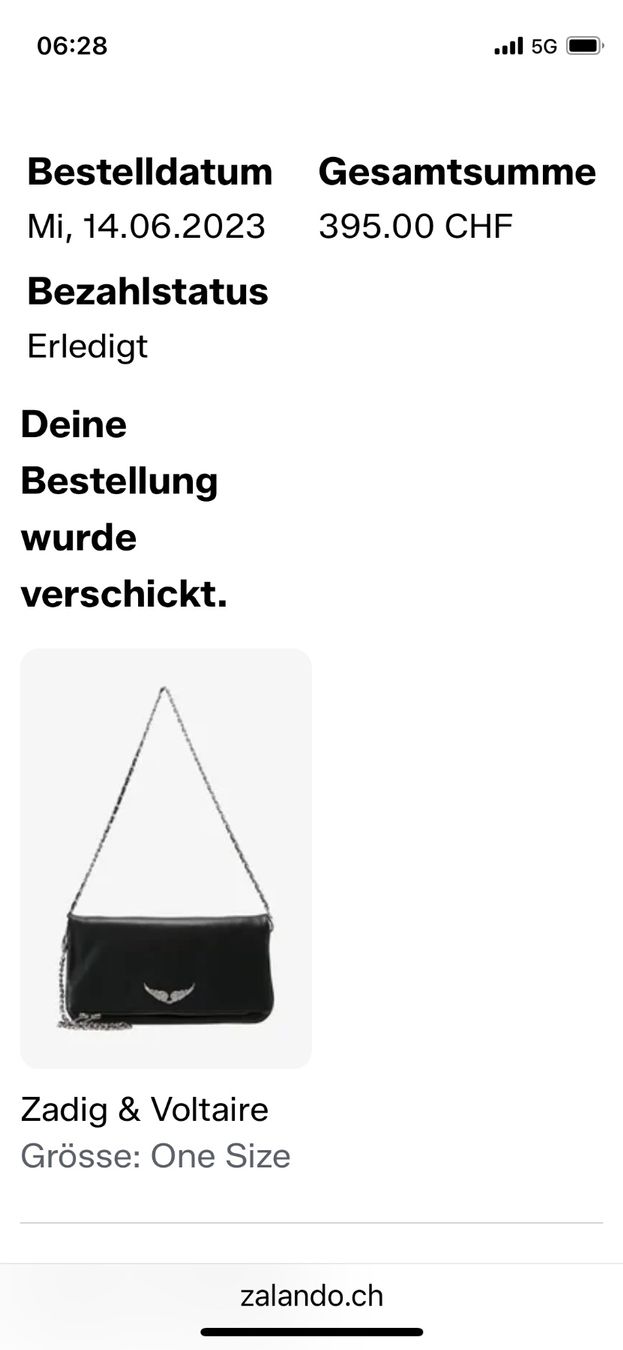 Zadig & Voltaire Borse da donna: Zadig & Voltaire Rock Handtasche – Usato da Walchwil venduto da Mademoiselle_Elysee 9