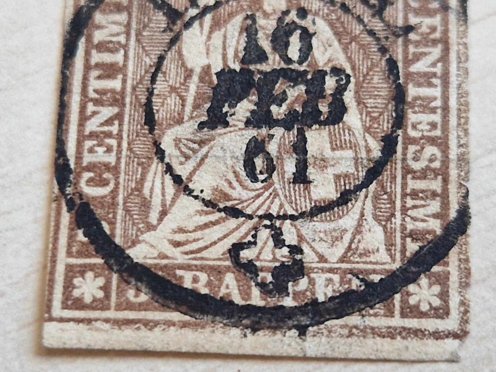 Tutti i francobolli: Strubel 22G, signiert, ab 1.- – Usato da Burgdorf venduto da Glossy01 2