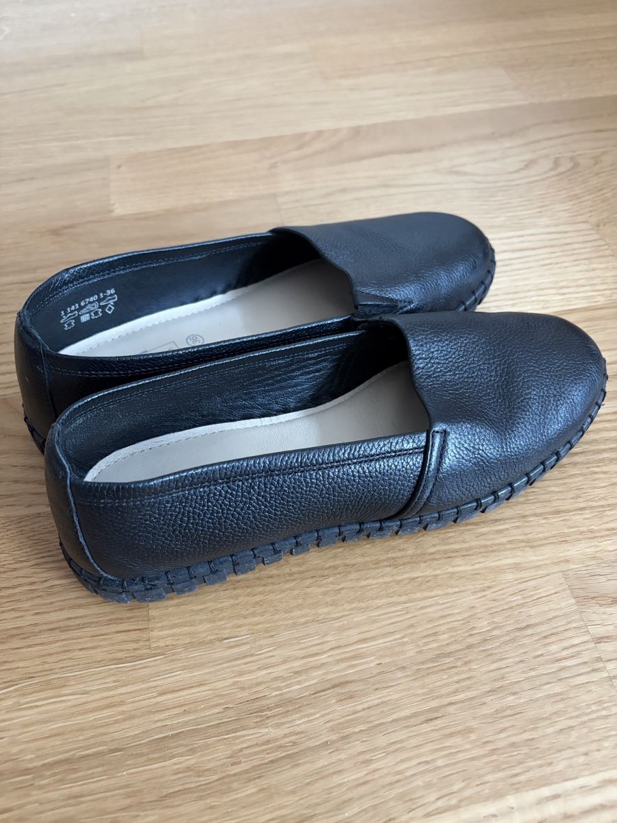 Damenschuhe: Loafers schwarz Leder 36 – Gebraucht aus Zürich von ale_gp7t 1