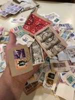 Konvolut alte Briefmarken weltweit – gestempelt