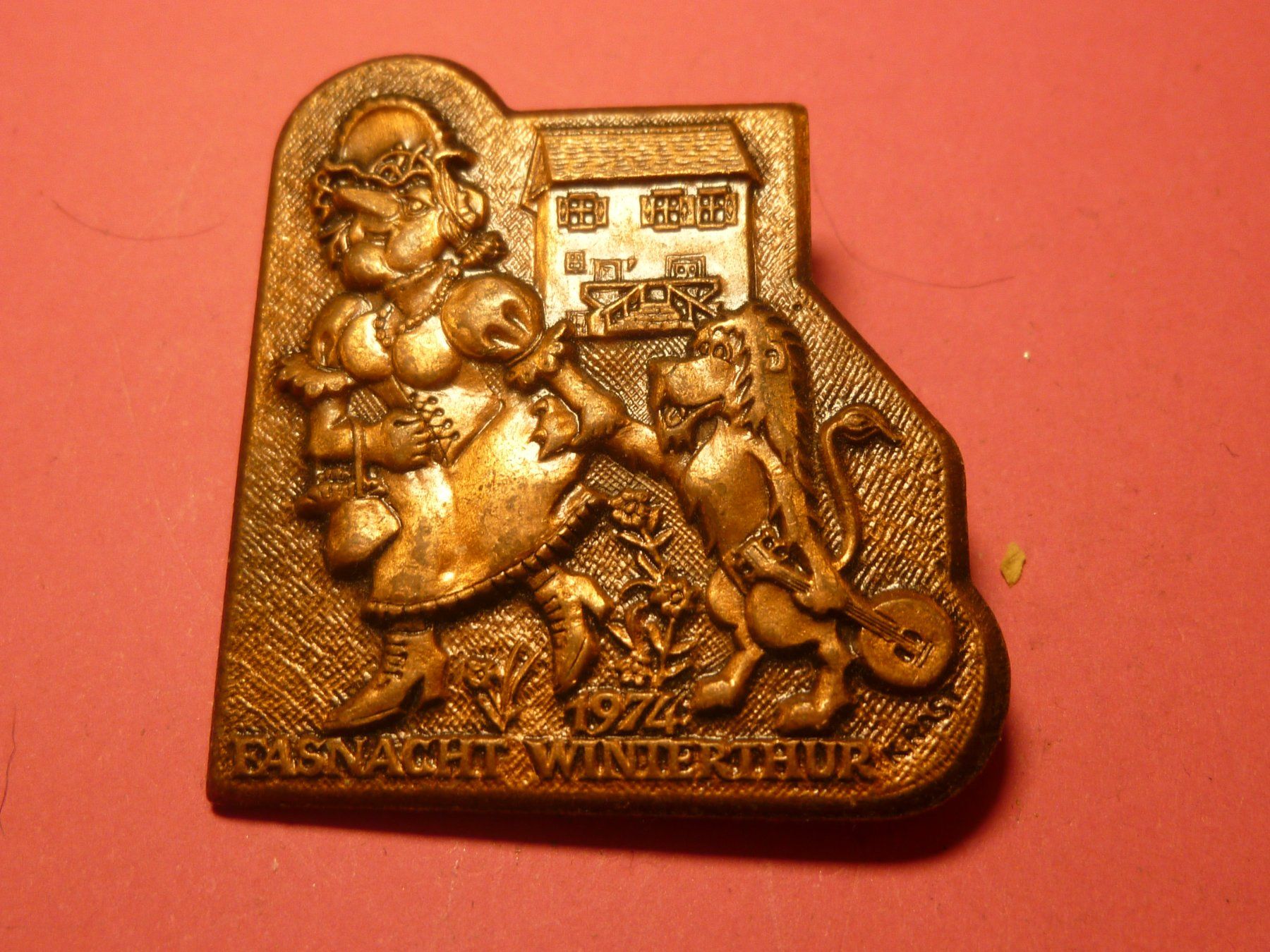 Plaketten & Abzeichen: WINTERTHUR 1974 BRONZE – Gebraucht aus Ried (Muotathal) von Mandarin02