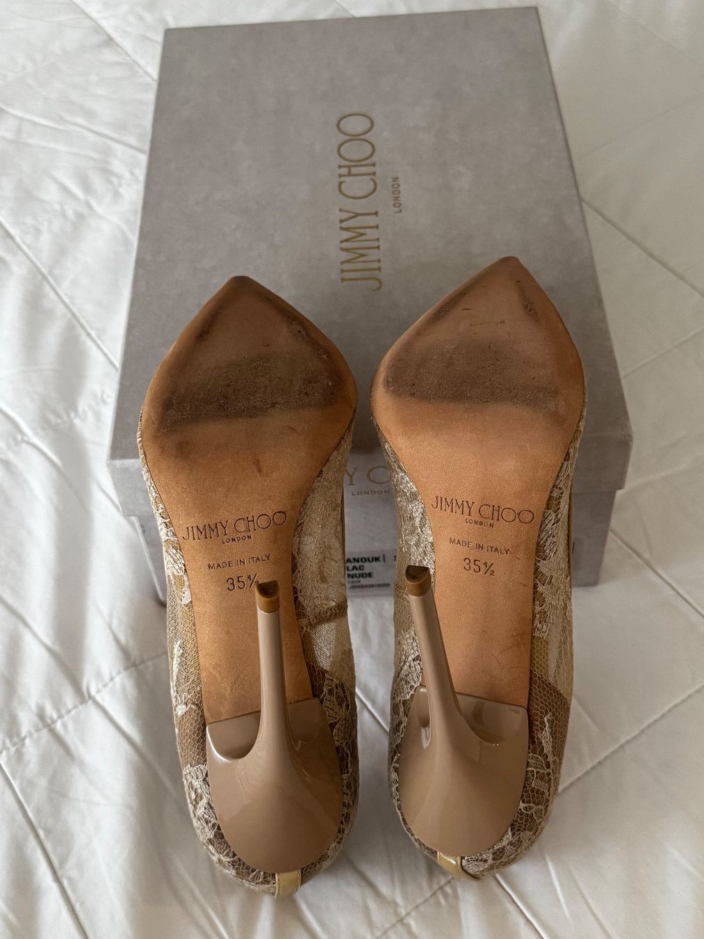 Jimmy Choo Scarpe da uomo: Jimmy Choo Anouk Lace Pump | Size 35,5 – Usato da Binningen venduto da manap 4