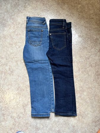 2er Set Jeans Hosen für Kinder 104, Top