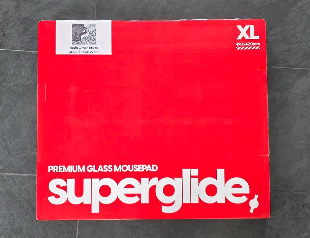 Tappetini per mouse: Superglide Glasmauspad Nacho X Fresh Edition – Usato da Muttenz venduto da SpionRex 2