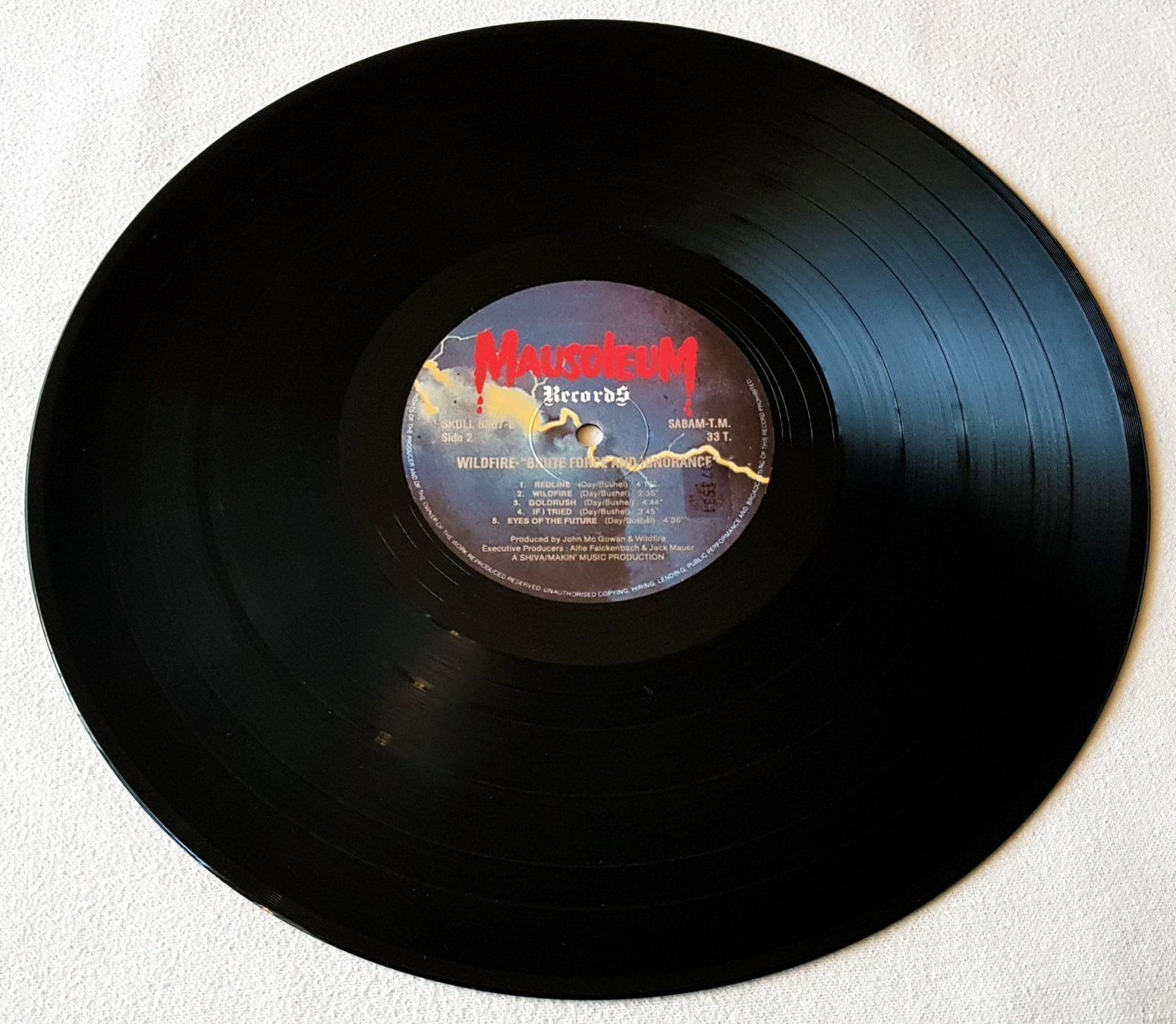 Schallplatten: Wildfire – Brute Force And Ignorance - 1983 - First Press – Gebraucht aus Uster von Zardodel 3