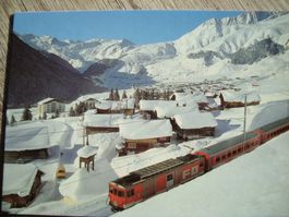 FO Furka-Oberalp-Bahn bei Sedrun