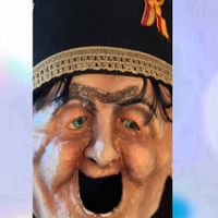 Fasnachtsmasken Larven Grinden Künstlermaske