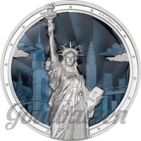 Cook Islands Timeless Icons - Statue of Liberty