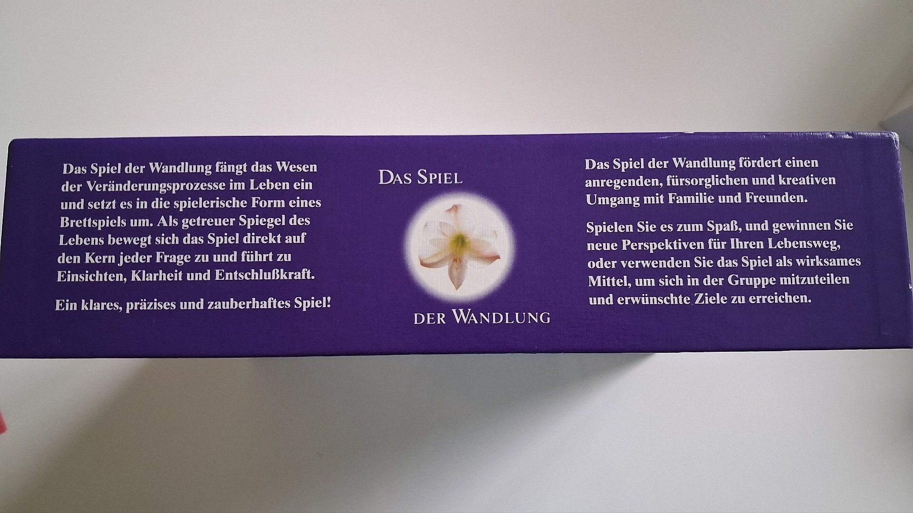 Spiele: Das Spiel der Wandlung – Gebraucht aus Wolfhausen von censi1 2