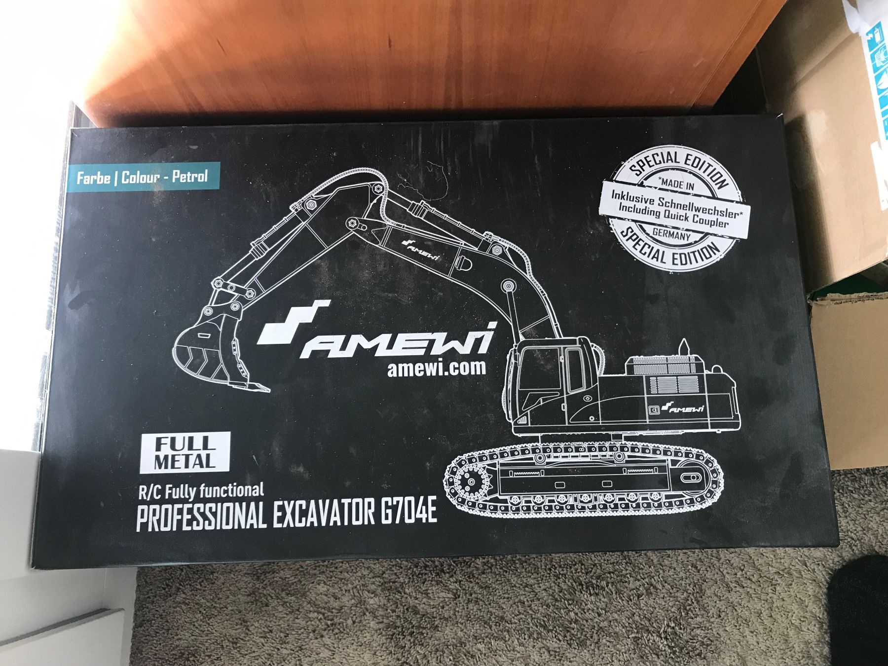 Amewi RC Modellbau: Amewi G704E Vollmetall Bagger – Gebraucht aus Bertschikon Gossau von man_9r9m