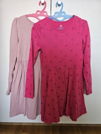H&M Mädchen Kleider Set, Grösse 122/128, Herbst