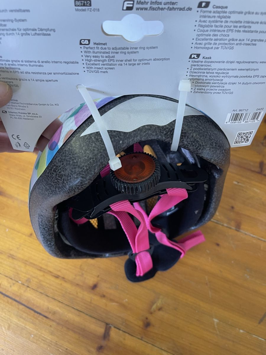 Caschi: Velohelm Neu mit licht Lot 010325020 – Nuovo e nell'imballaggio originale da Murten venduto da Ski-Outlet 3