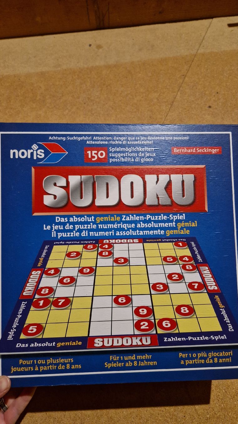 Giochi: Sudoku Brettspiel – Usato da Kleindöttingen venduto da niti_oe
