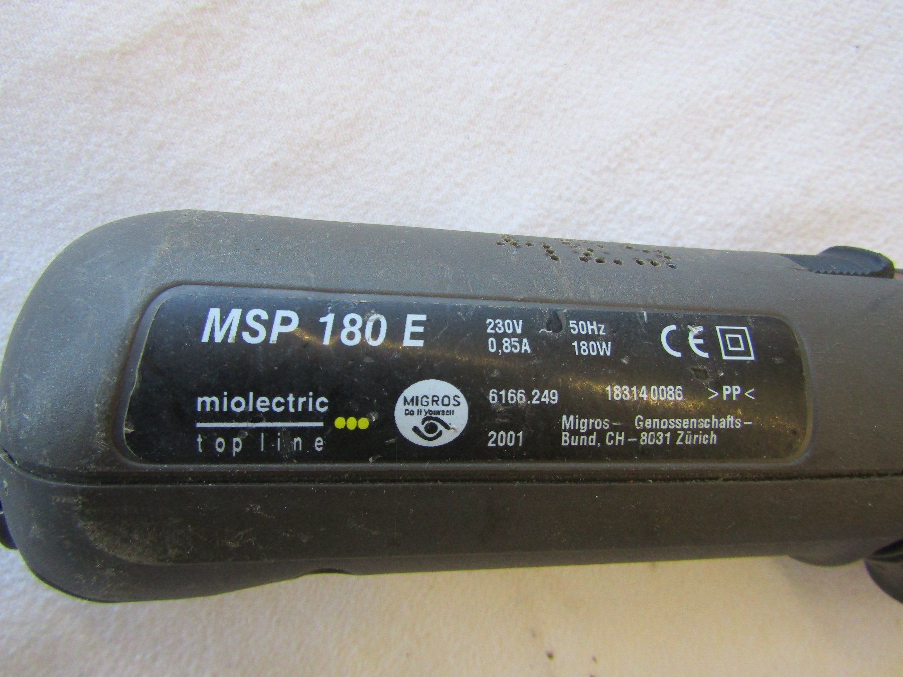 Tutte le macchine: Schaber Elektroschaber MSP 180 E Teppichschaber – Usato da Wädenswil venduto da tome70 1
