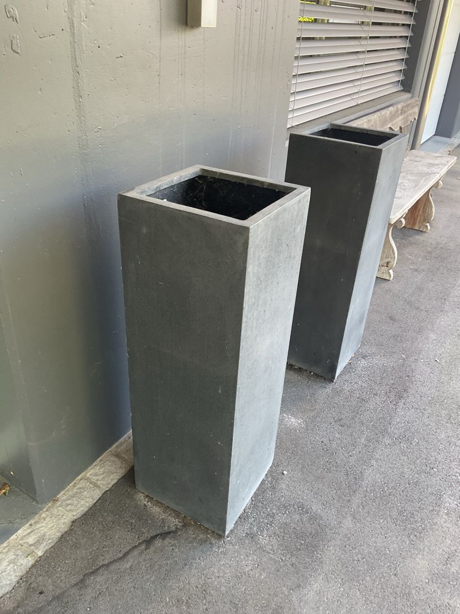 Pots de fleurs: 2x  Blumenkübel rechteckig  – D'occasion à Frasnacht par hei_t6dl 1