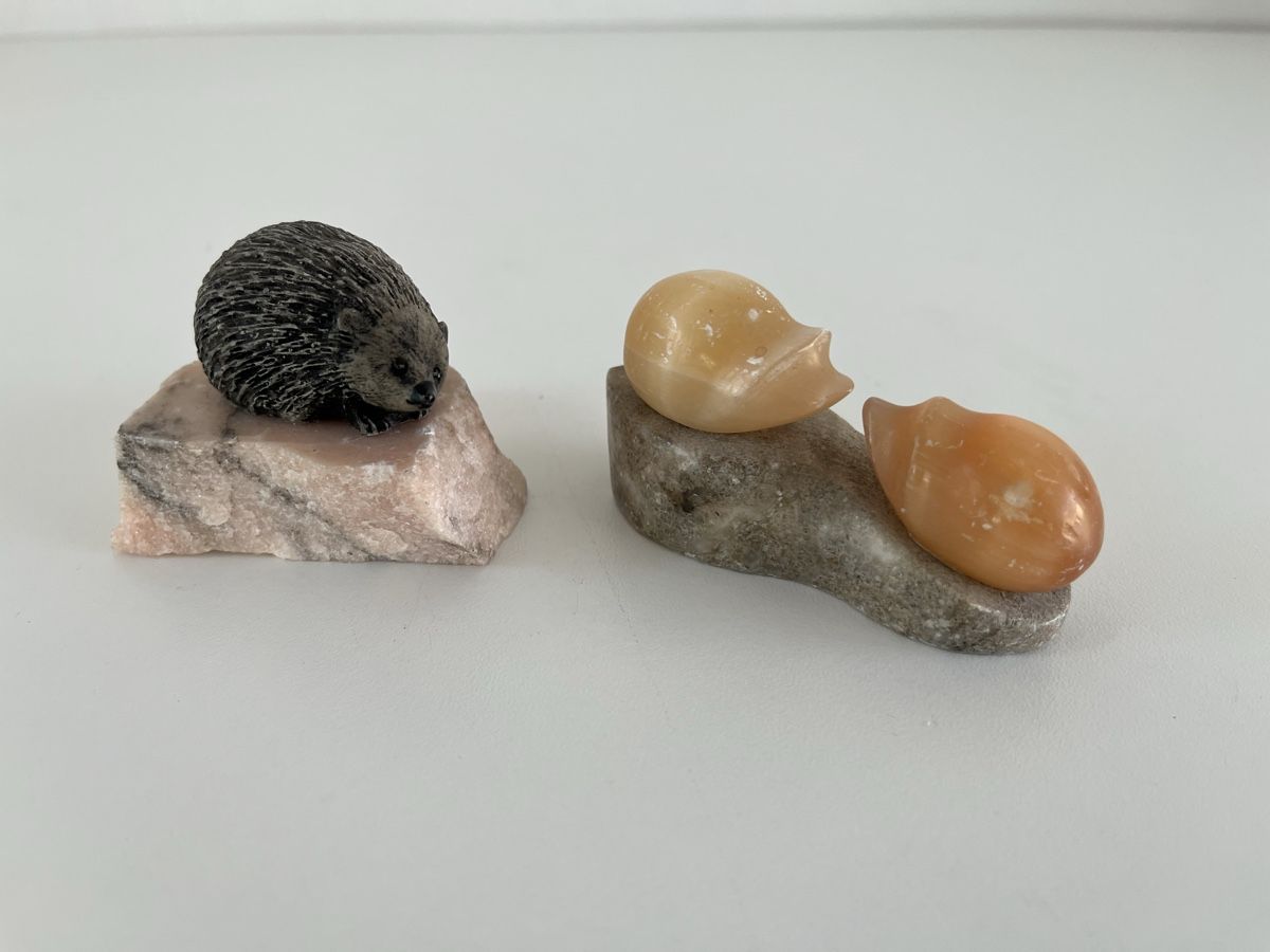 Statuette: 2 Stk. Igel Figuren – Usato da Wetzikon ZH venduto da seli03 5