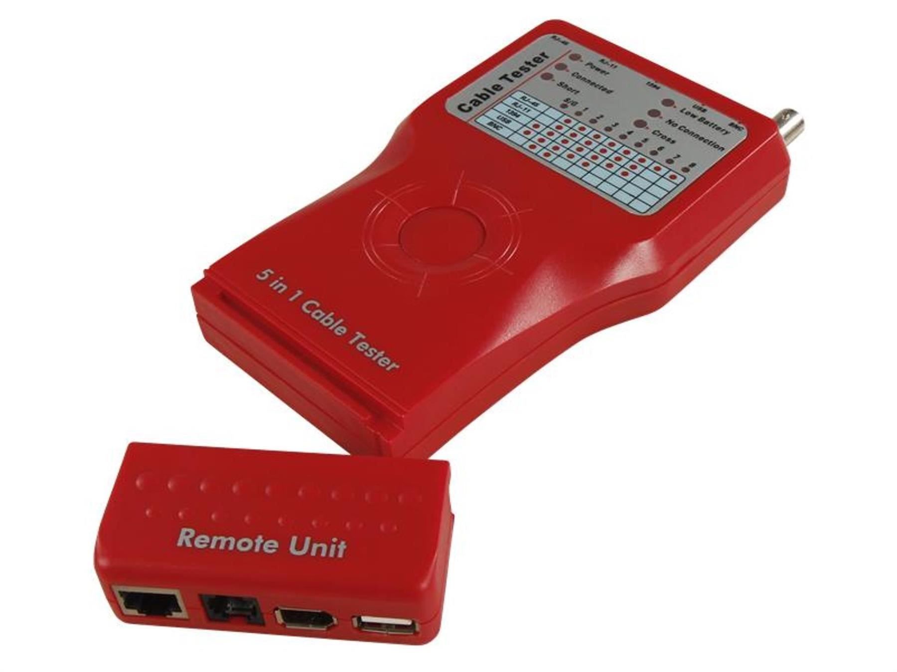 Messen: Kabeltester 5-in-1, mit Remote Einheit – Neu und originalverpackt aus St. Gallen von cointec 2