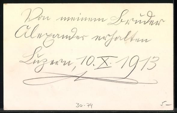 Foto, Lettere & Cartoline: Litho Basel, Schweizer Soldat des Füsil – Usato da Berlin venduto da bartko-reher 1