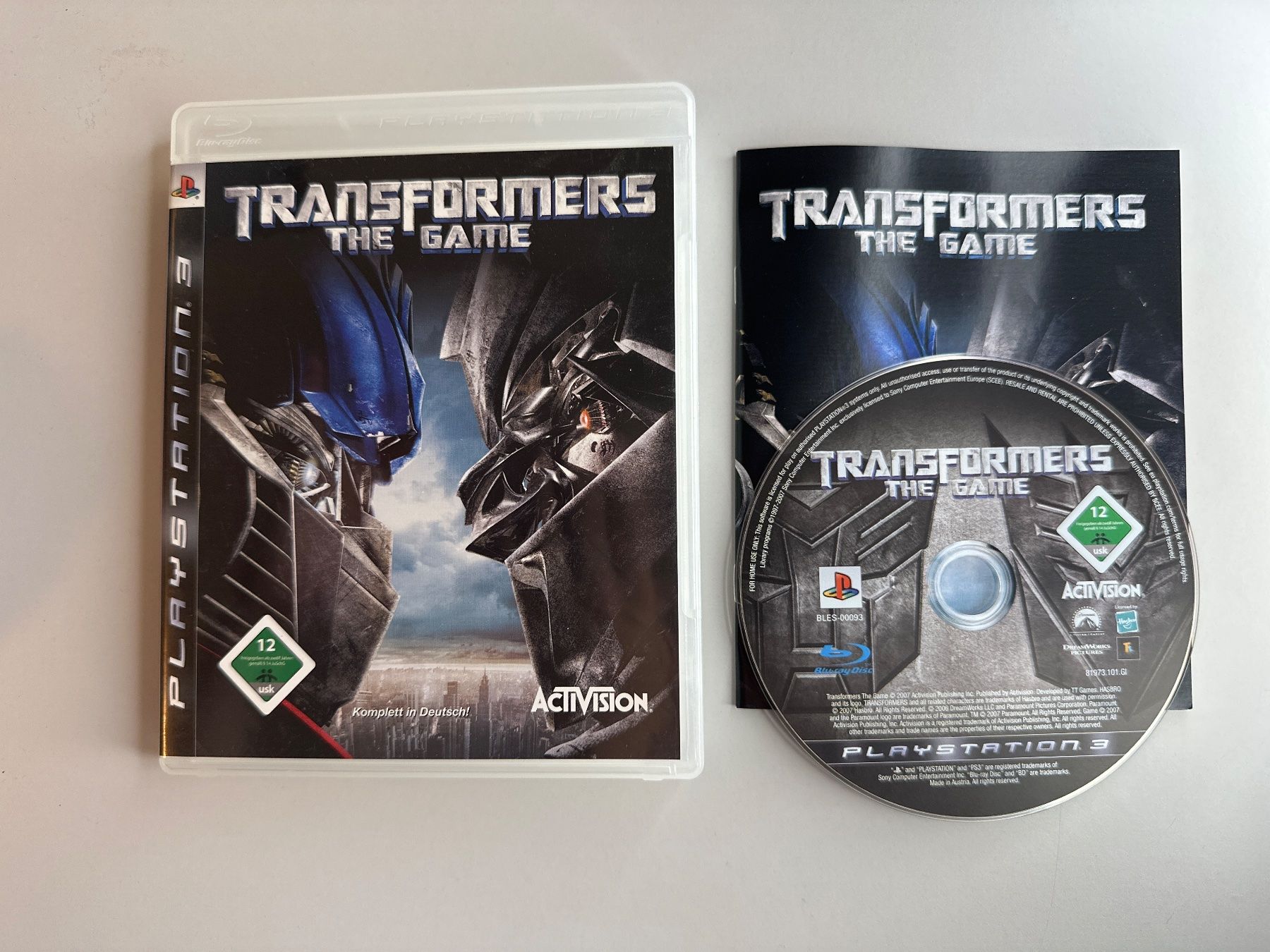 Sony Spiele: Transformers the Game - PS3 – Gebraucht aus St.gallen von taduz