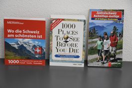 Bücher *Schweiz Ausflugsziele + 1000 Places to See * NP.91.-