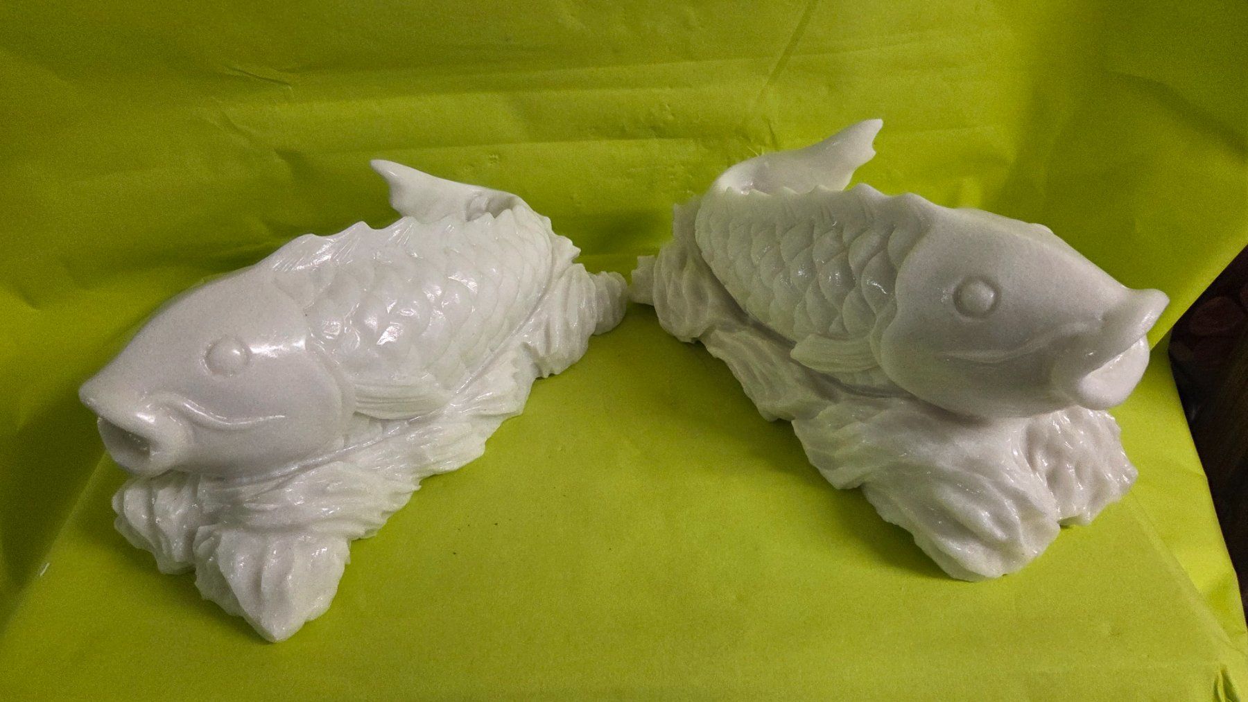 Sculture & Statue: KOI aus Marmor 30cm – Nuovo (secondo la descrizione) da Roggliswil venduto da Mabelco 5