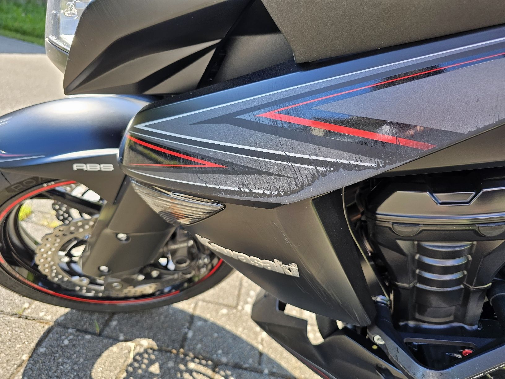 Kawasaki Strasse: Kawasaki Z1000 Black Edition ABS – Gebraucht aus Frick von nic_snp6 5