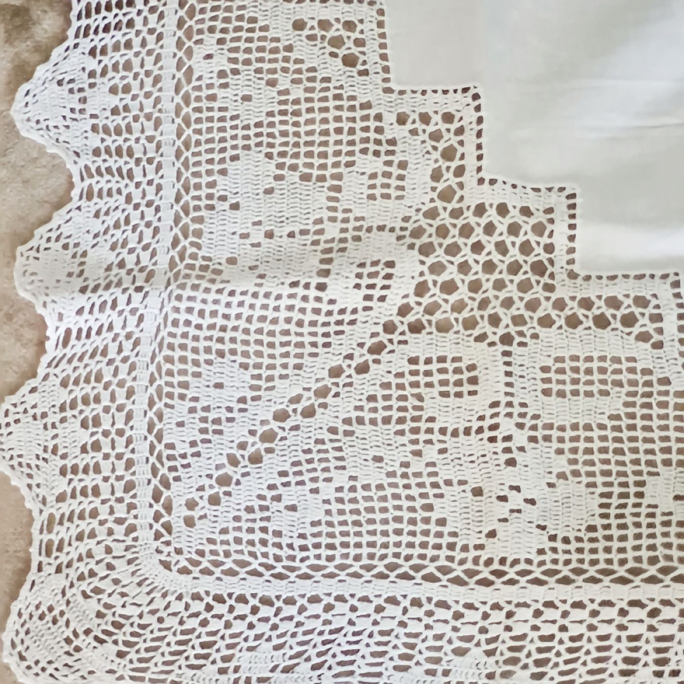 Sonstige Tischwäsche: Tischdecke ,exclusive Handarbeit 90/90cm – Neu (gemäss Beschreibung) aus Siebnen von annigannig 1