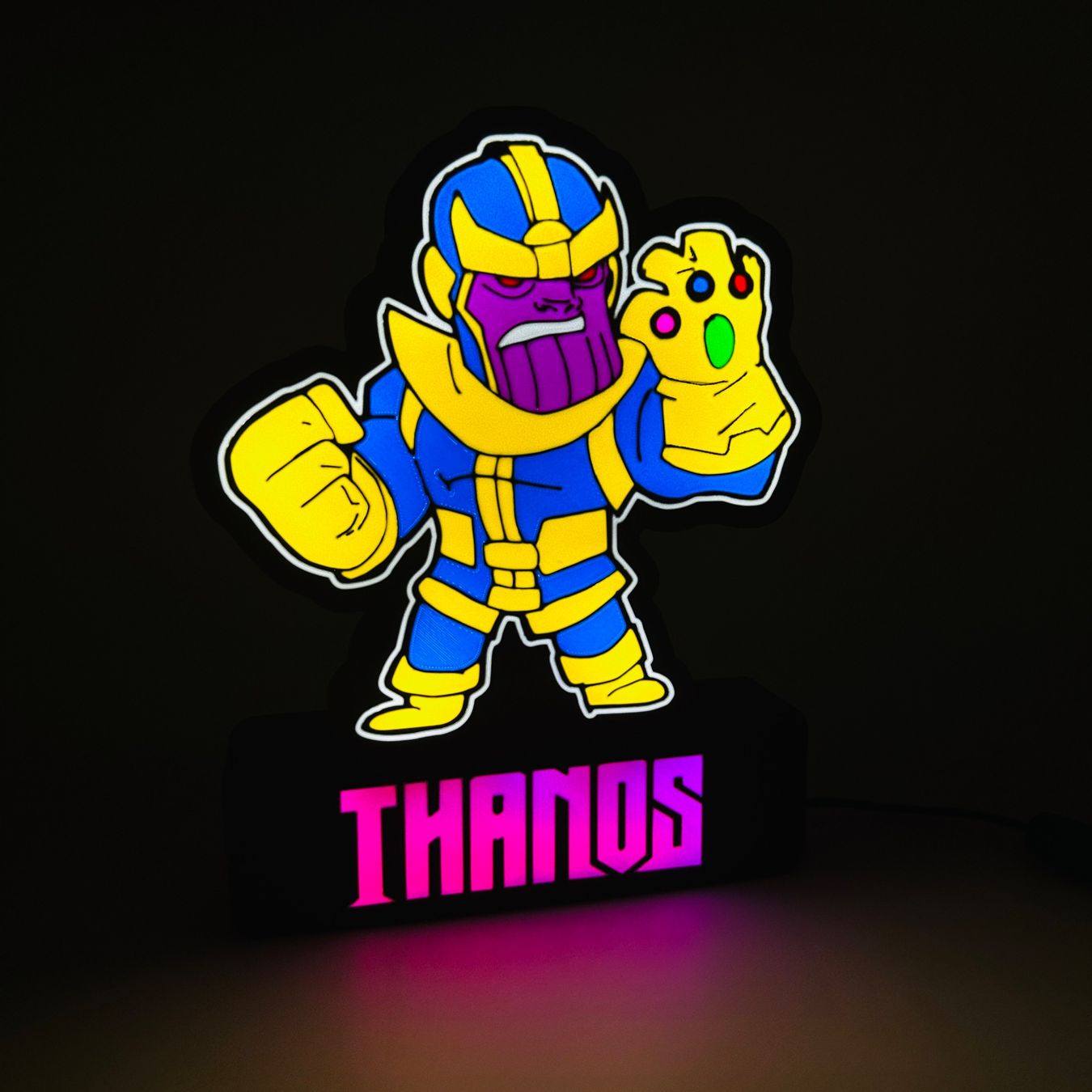 Lampade: Lightbox lampe led THANOS RGB – Nuovo (secondo la descrizione) da Vicques venduto da PAMB3D 4
