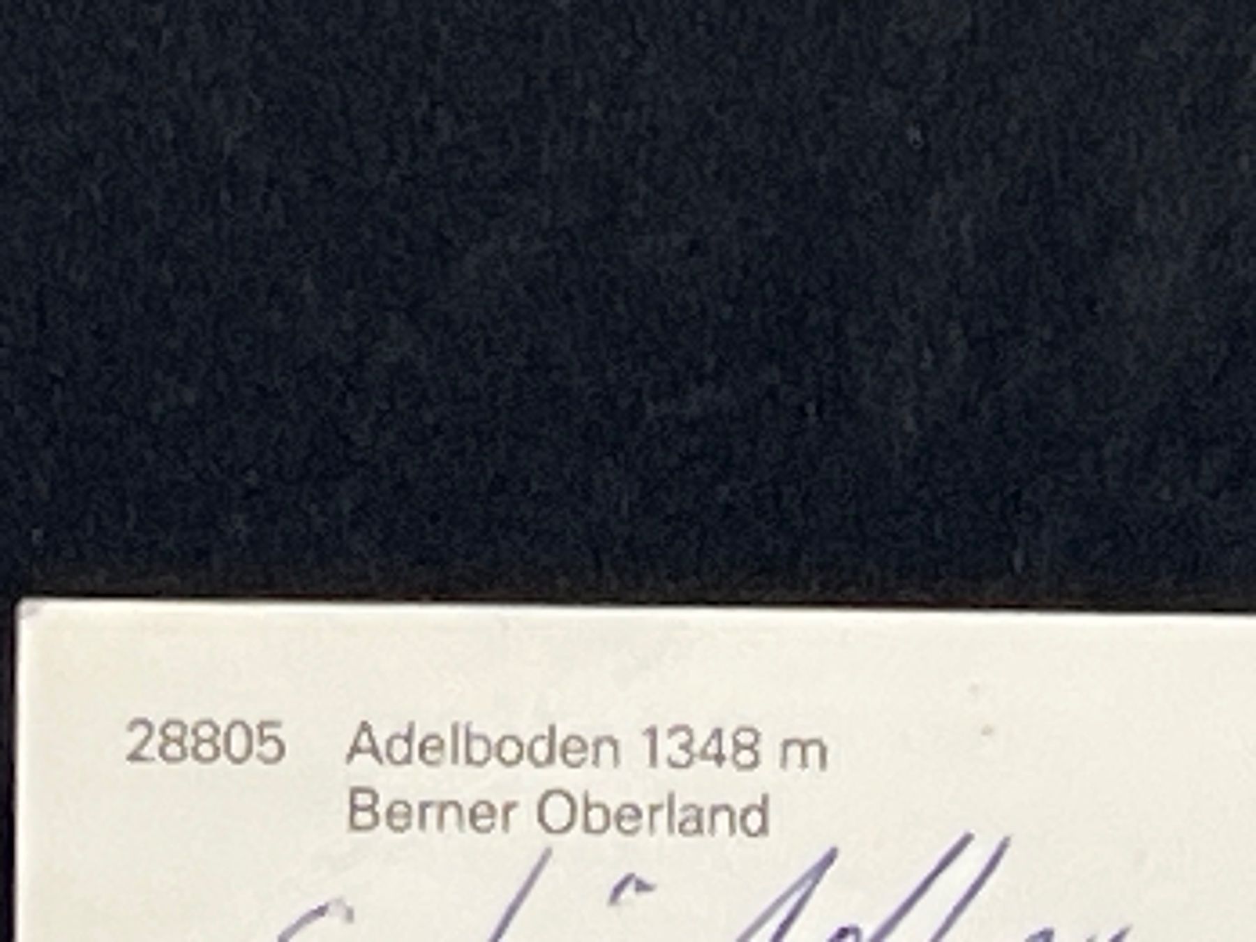Cartoline postali: Adelboden 1348m Berner Oberland – Usato da Widnau venduto da Brusi9 2