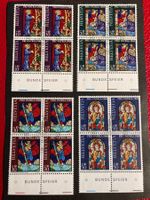 Schweiz 1969 Satz Pro Patria 4er-Block 1.Tag Tab BUNDESFEIER