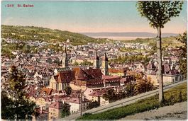 ST. GALLEN - Generalansicht ca. 1915 (SG)