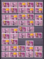 1978  Zusammenhängende  Komplett Postfrisch alle 4er 3er+2er