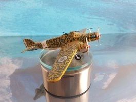 Modellflugzeug SAVOIA SM79 METALL 1:144
