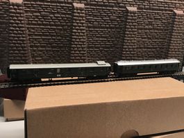 N Waggon 2X,Grün,Top Zustand!