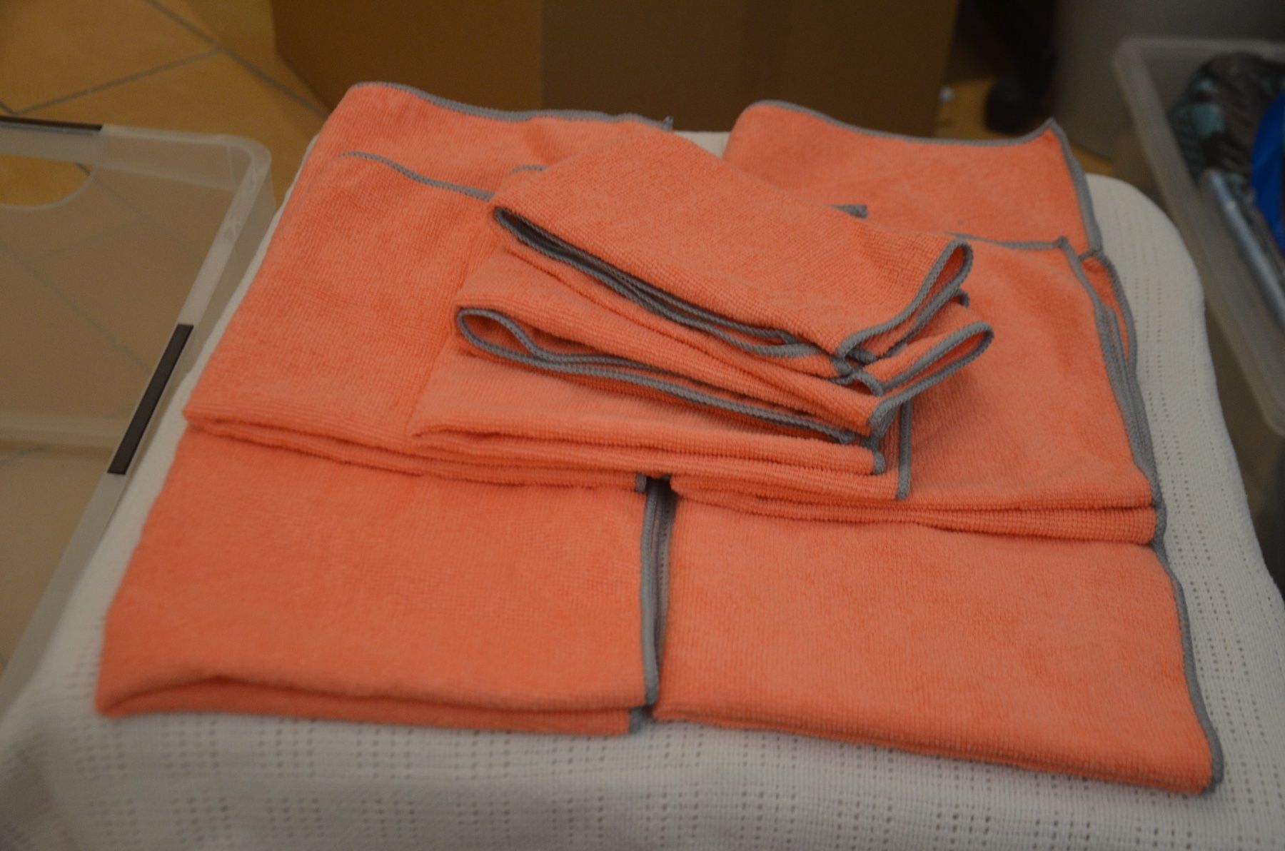 Biancheria da letto: 9 STUCK FUR PUTZEN NEU – Nuovo e nell'imballaggio originale da Chiasso venduto da Dolly015